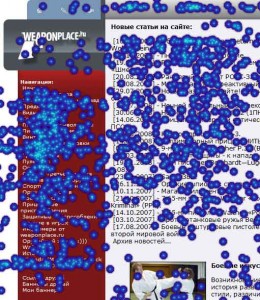 Stat24.ru - карта кликов