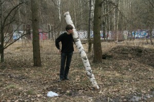 Заготавливаем дрова :D