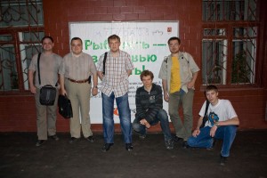 Слева направо: Yasnovidyashii, Ghazan, Nullbie, Kibab, Макс, zeleboba