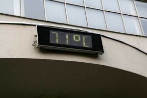 Температура в Коломенском 11.10.2009