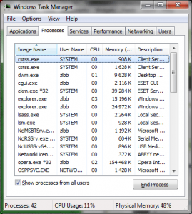 Диспетчер процессов