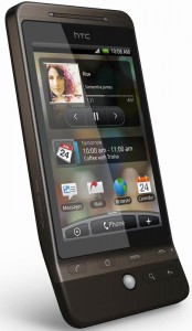 HTC Hero. Google Android.